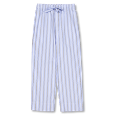 Tekla Poplin Pyjamas Pants - Stave Stripes