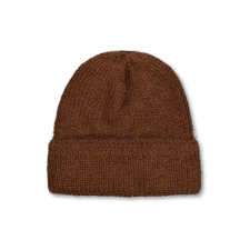 Câbleami                                           Mohair Watch Cap - Brown