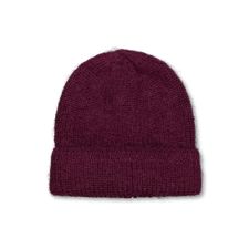 Câbleami                                           Mohair Watch Cap - Burgundy