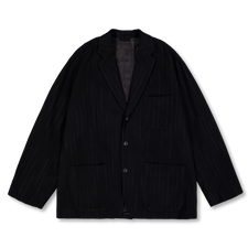 Yoko Sakamoto Oversized Jacket - Stripe