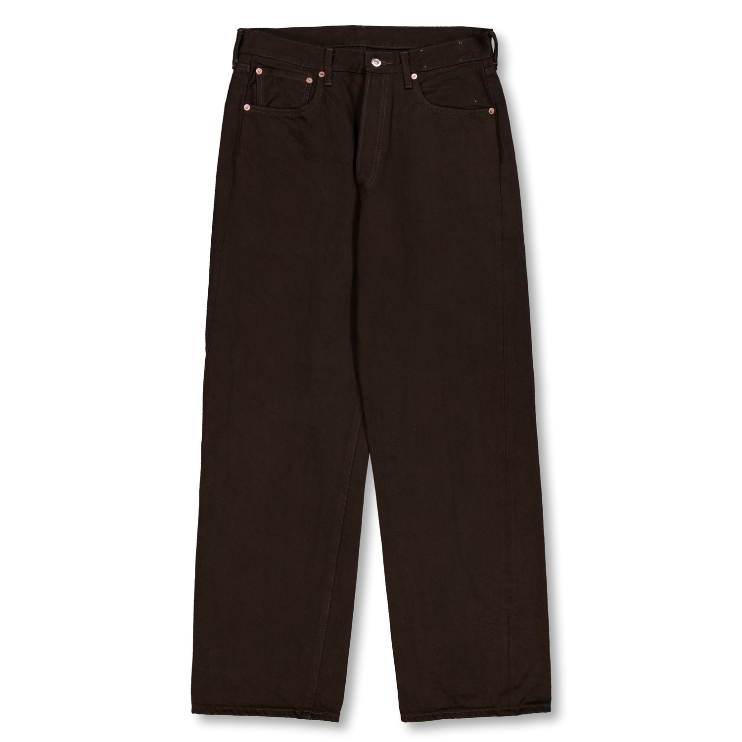 Yoko Sakamoto 5Pocket Straight Pants Kakishibu | Nitty Gritty