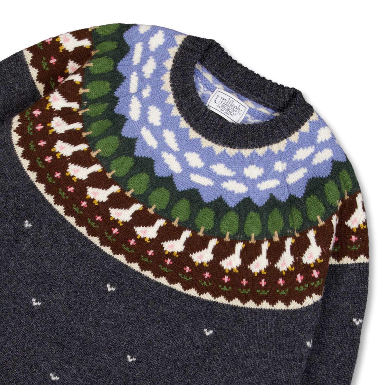 Unlikely Fair Isle Duck アンライクリー ニット セーター Unlikely Fair Isle Duck | Unlikely(アンライクリー) / トップス