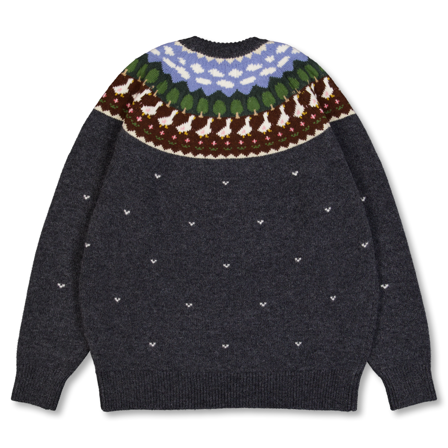 本日限定特別価格　Unlikely Fair Isle Duck ニット L Unlikely Fair Isle 
