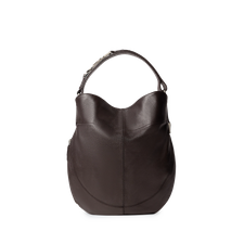 Lemaire Hobo Quiver Clip Bag - Dark Chocolate
