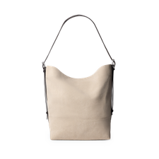 Lemaire Belted Tote Bag - Dark Linen