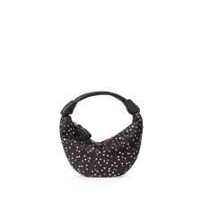 Lemaire Studs Dots Mini Fortune Croissant Bi Galva - Dark Chocolate