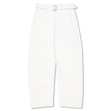 Lemaire Twisted Belted Pants - Milk
