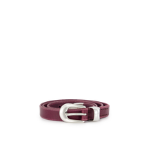 Our Legacy 2 Cm Belt - Shadow Berry Leather