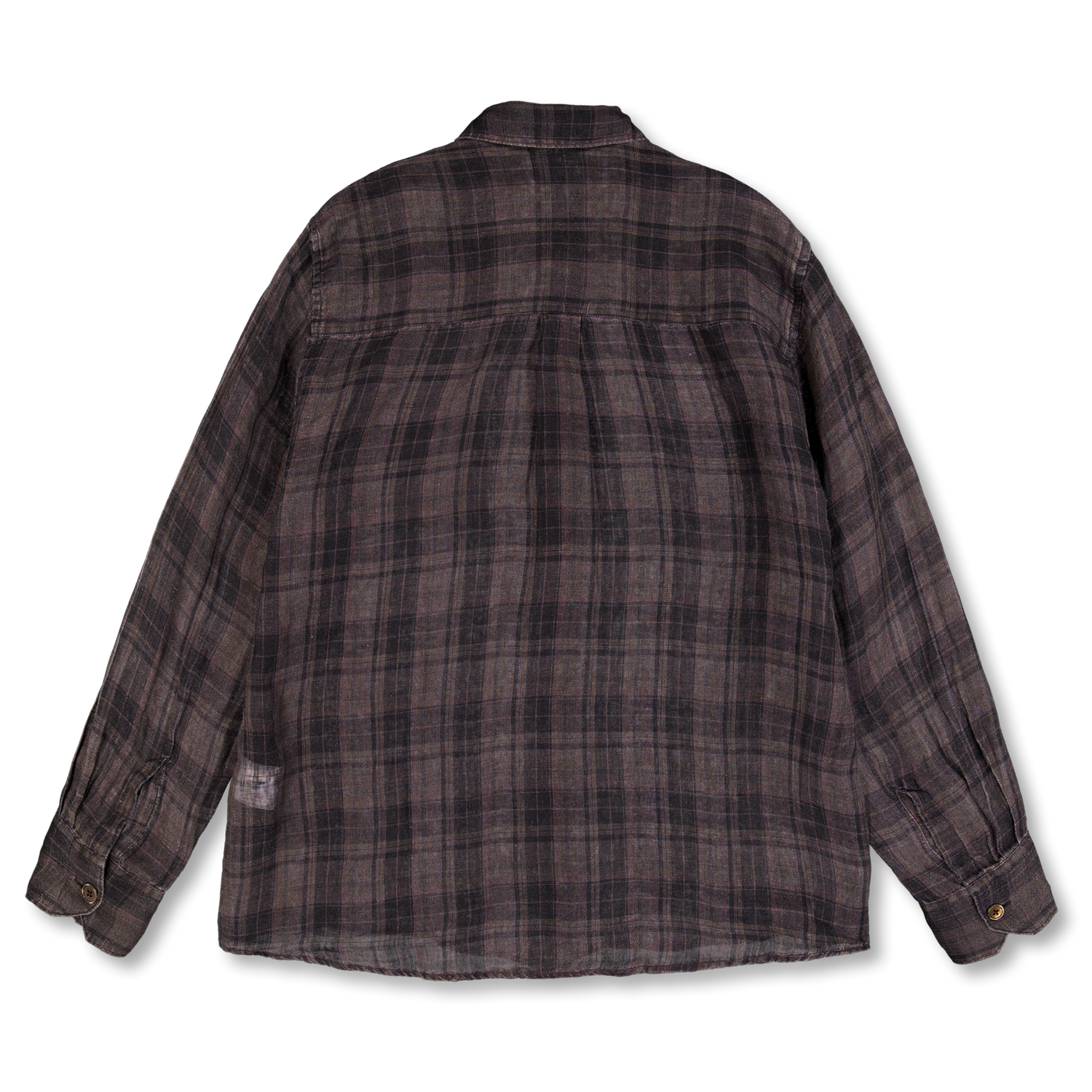 Our Legacy Above Shirt Penumbra Check Sheercoat Linen | Nitty Gritty