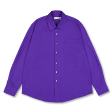 Our Legacy Above Shirt - Deep Blue Super Poplin