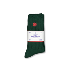 Nitty Gritty® Worldwide 3-Pack Sport Crew Socks - Bottle Green