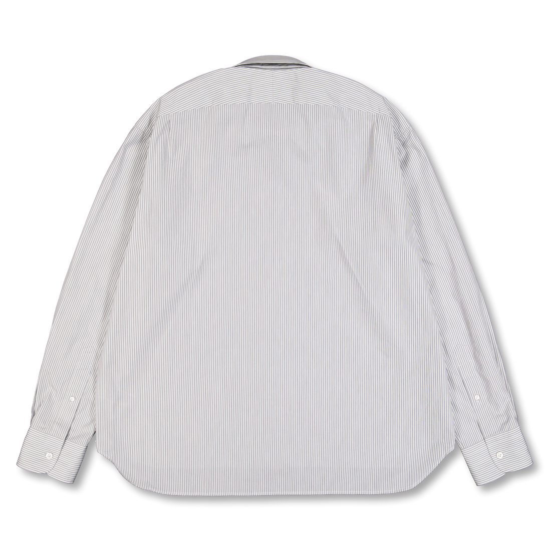 Salon C. Lundman Double Collar Shirt Fine Blue Stripe | Nitty Gritty