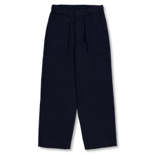 Nanamica Silk Nep Cotton Twill Deck Pant - Navy
