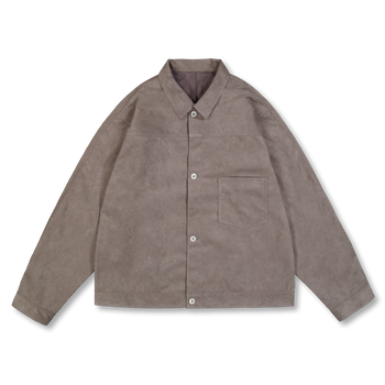 Nanamica Ultrasuede Short Jacket Gray | Nitty Gritty