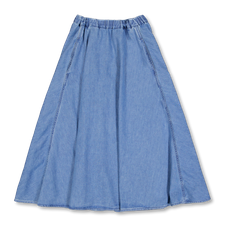 Nanamica Light Denim Circular Skirt - Indigo