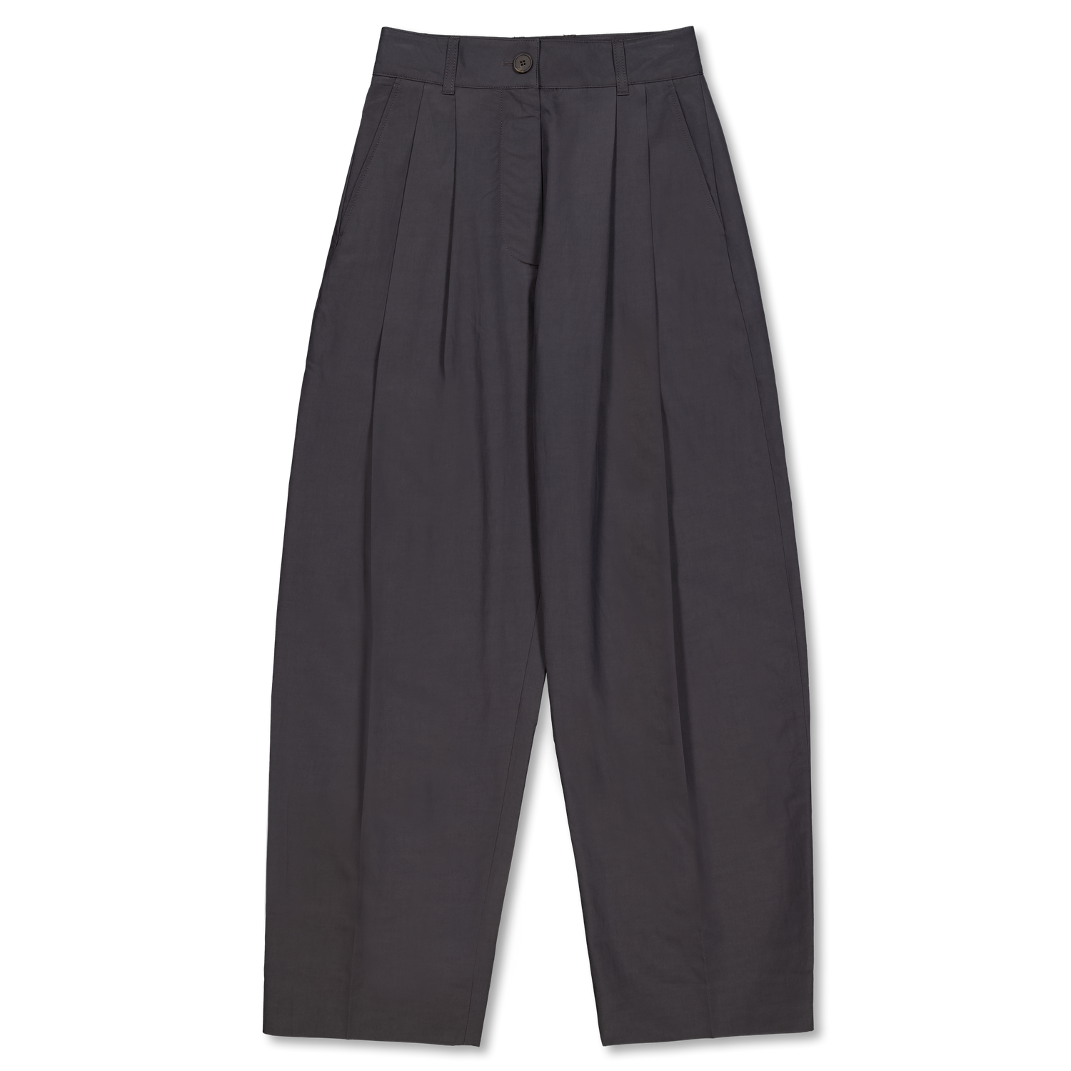 Studio Nicholson Double Pleat Front Pant Coal | Nitty Gritty