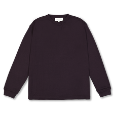 Studio Nicholson Long Sleeve T-shirt - Black Grape