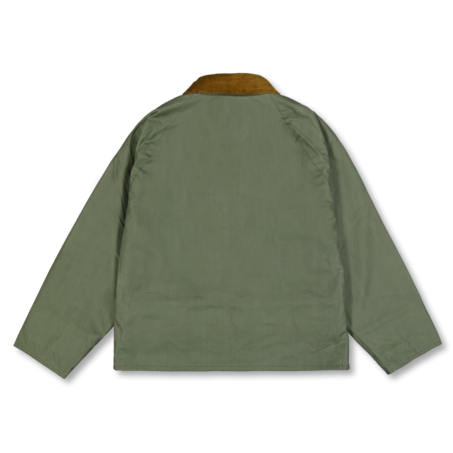 Barbour OS Transport Wax Jacket Dusky Green | Nitty Gritty