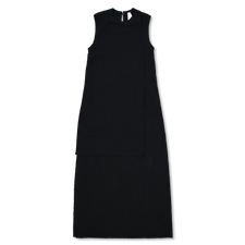 Lauren Manoogian Raw Layer Dress - Black