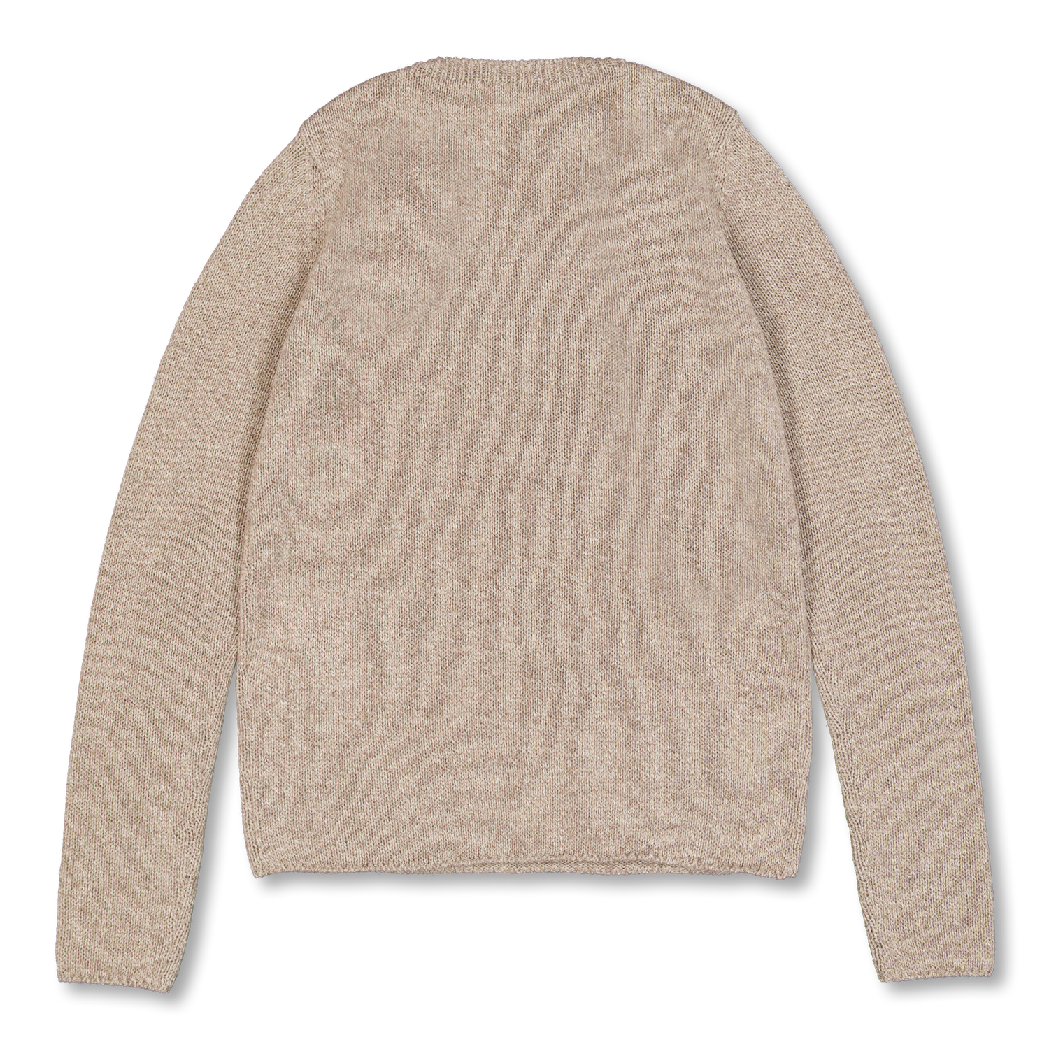 Auralee Cashmere Silk Melange Knit P/O Mix Beige | Nitty Gritty