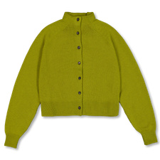 Cordera Merino Wool Perkins Cardigan - Woodbine