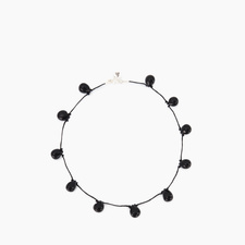 Sisi Joia Noué Necklace - Black/Black