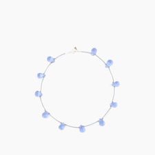 Sisi Joia Noué Necklace Nitty Gritty Exclusive - Pale Blue/Grey