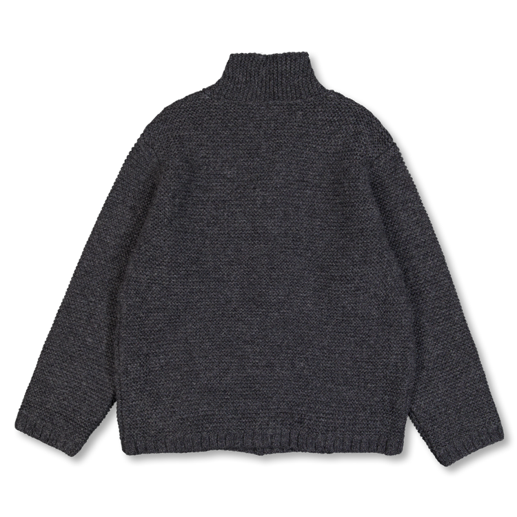Neighborhood Shetland Knit Jacket Charcoal | Nitty Gritty