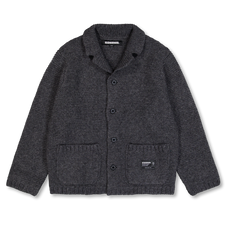 Neighborhood Shetland Knit Jacket - Charcoal