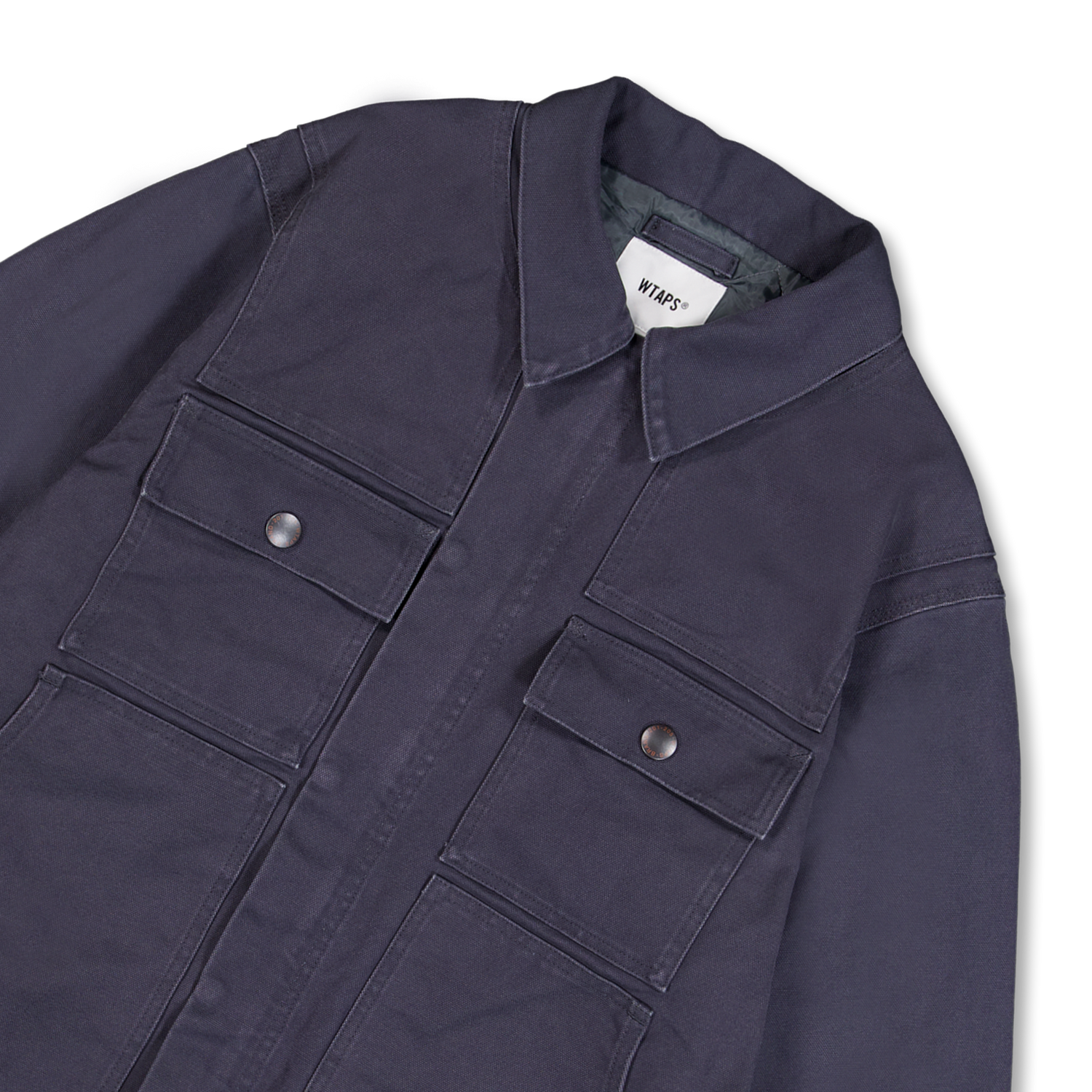WTAPS MICH / JACKET / COTTON. CNVS Charcoal | Nitty Gritty
