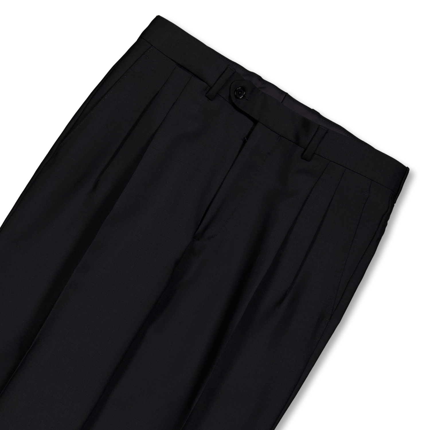 Salon C. Lundman Double Pleat Trouser Black | Nitty Gritty