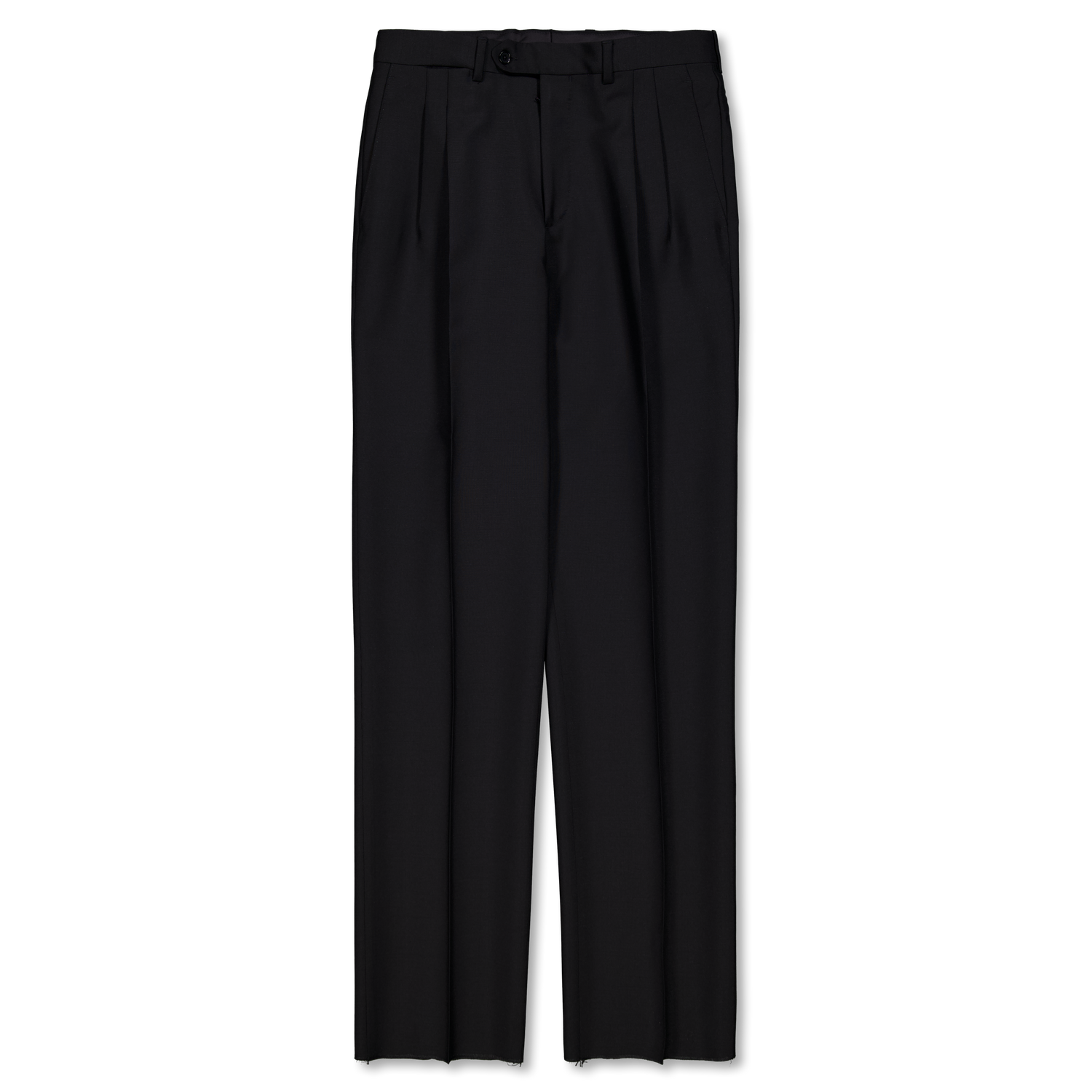 Salon C. Lundman Double Pleat Trouser Black | Nitty Gritty