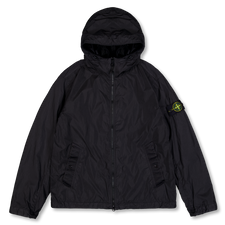 Stone Island Crinkle Reps Hooded Jacket - 4100001 - Black