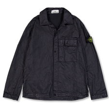 Stone Island Panama-TC Overshirt - 1200003 - Black