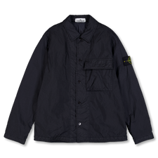 Stone Island Crinkle Reps Overshirt 1200002 - Navy Blue