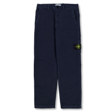 Stone Island Garment Dyed Cargo Trousers - 3100037 - Navy Blue