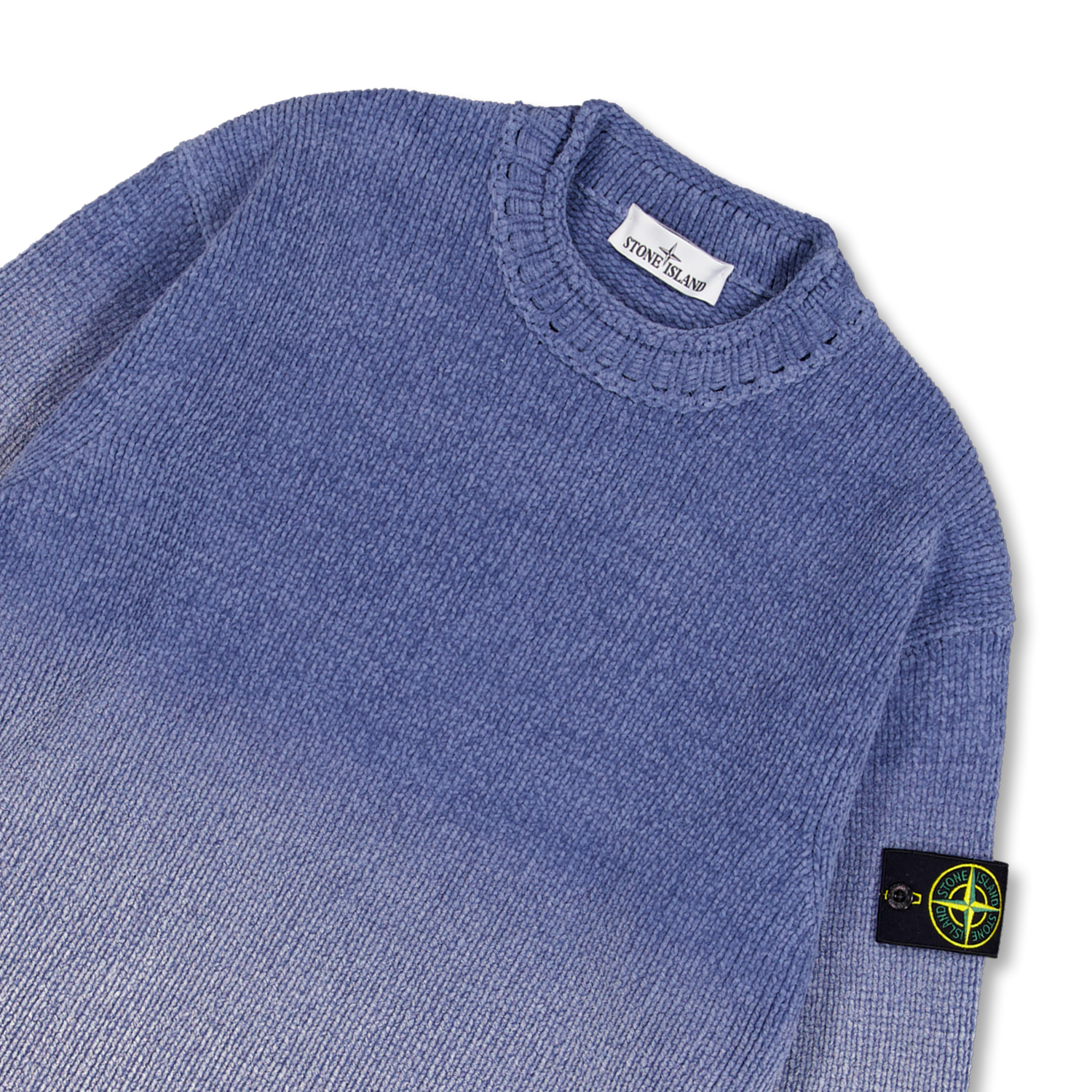 Stone Island Cotton Chenille Frost Knit - 5100003 Dark Blue 