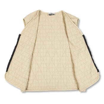 Stone Island Garment Dyed Panama Cotton Vest 6100007 Desert