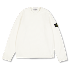 Stone Island Mesh Stitch Cotton Sweatshirt - 6100011 - Ivory