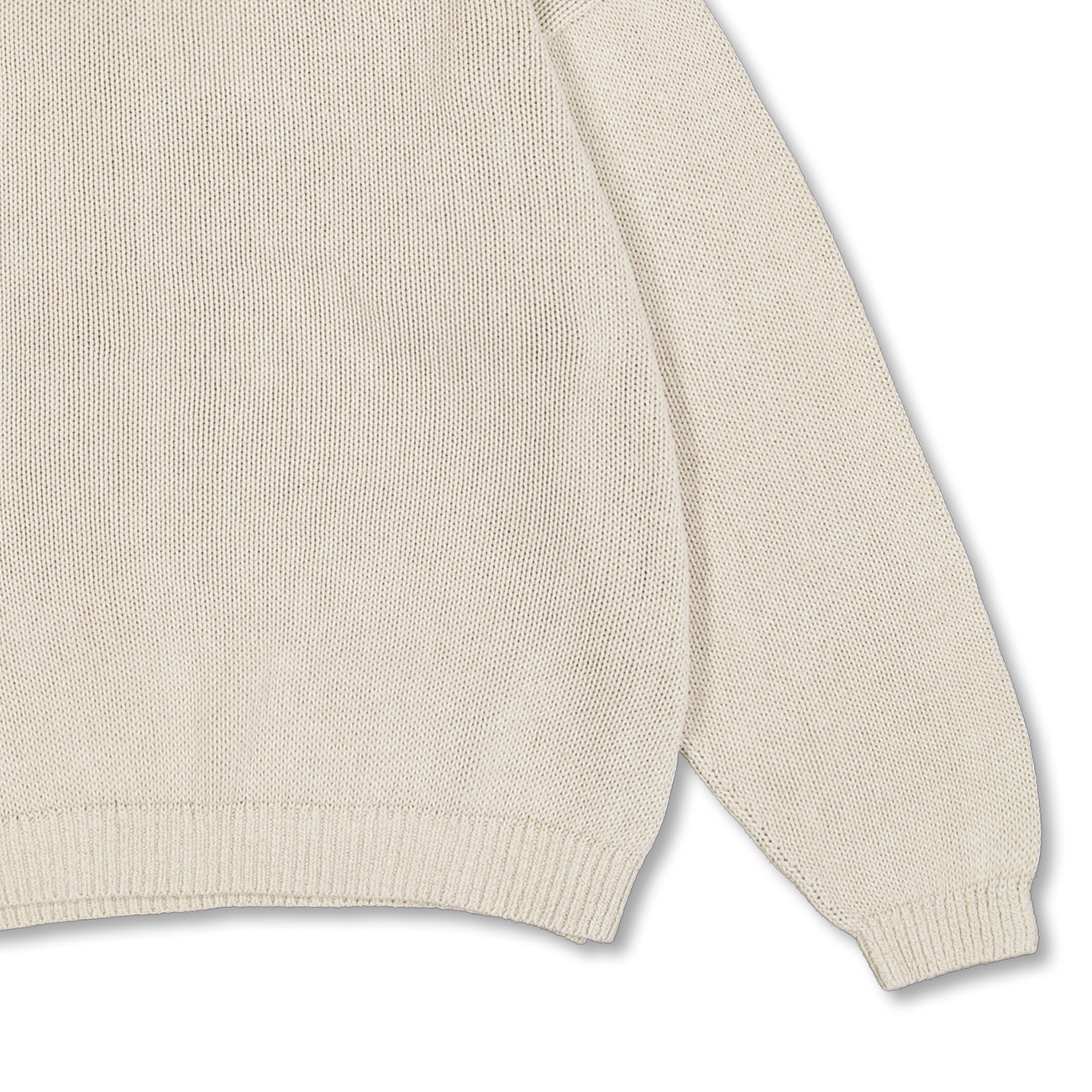 Cotton Washi Hand Frame P/O （ASH GREY） Kaptain Sunshine Cotton Washi Hand Frame P/O Knit Ash Grey | Nitty