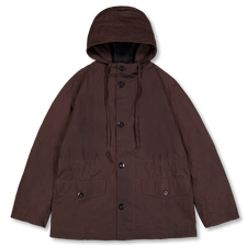 Conkers Rye Parka Dry Wax Cotton - Stout