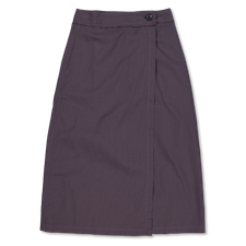 mfpen Classic Wrap Shirt - Mushroom Micro Check Poplin