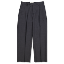 mfpen Service Trousers - Dark Grey Tropical Wool
