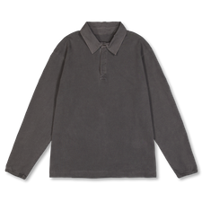 Sunflower                                          Heavy Jersey Rugby Polo - Faded Black