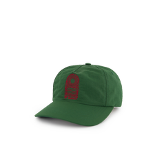 Nitty Gritty® Worldwide Pacific 5-Panel Nylon Hat - Green/Wine