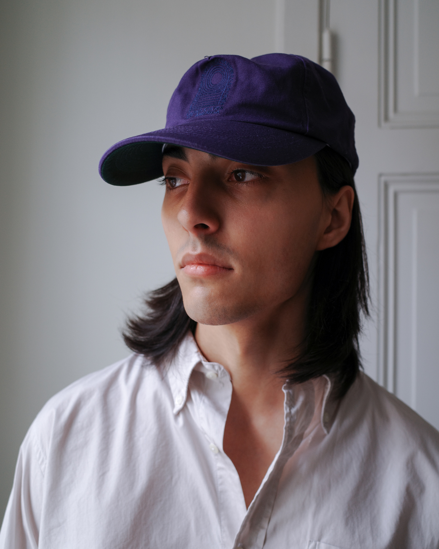 Nitty Gritty® Worldwide Pacific 5-Panel Chino Twill Hat Purple