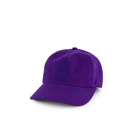 Nitty Gritty® Worldwide Pacific 5-Panel Chino Twill Hat Purple