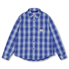 Stüssy Lau Plaid Shirt Jacket - Blue