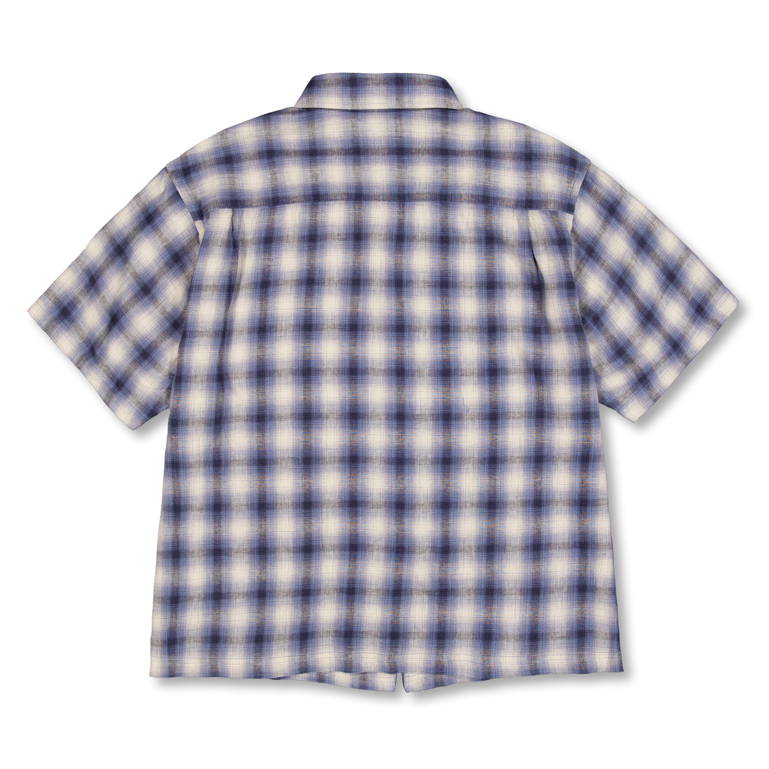 Stüssy Liam SS Plaid Shirt Blue | Nitty Gritty