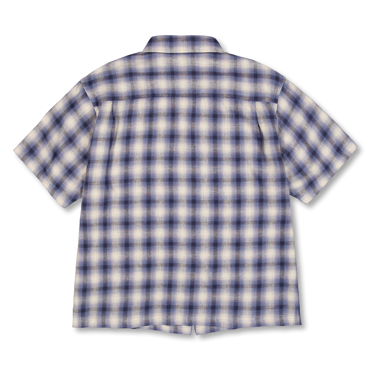 Stüssy Liam SS Plaid Shirt Blue | Nitty Gritty